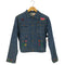 ラングラー Wrangler 70-80s USA製 刺繍 スナップボタン デニムジャケット レディース import:M