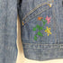 ラングラー Wrangler 70-80s USA製 刺繍 スナップボタン デニムジャケット レディース import:M
