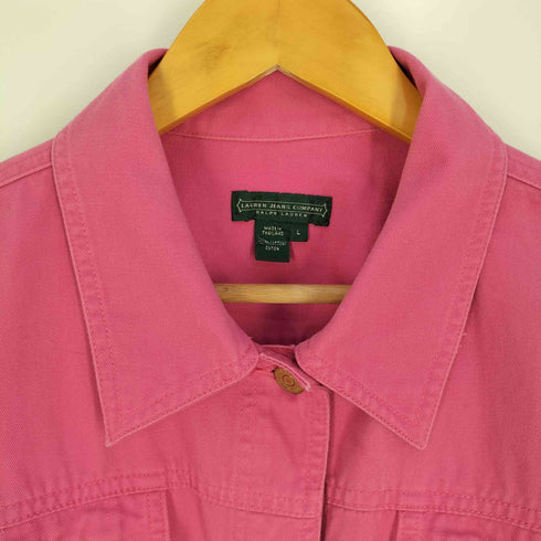 ローレンジーンズカンパニー LAUREN JEANS COMPANY コットン トラックジャケット カバーオール レディース import:L
