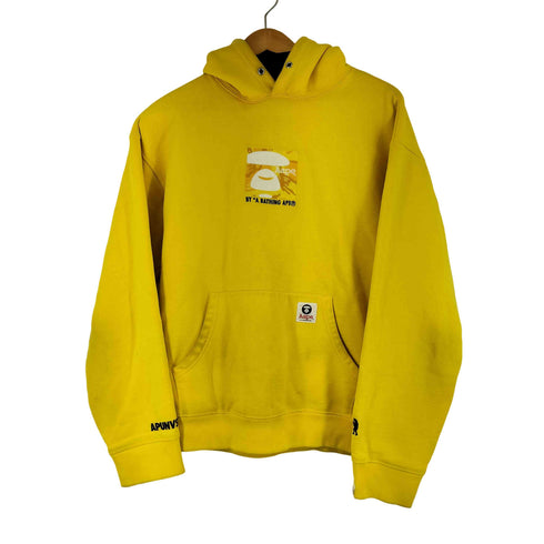 エーエイプバイアベイシングエイプ AAPE BY A BATHING APE フロント刺繍プルオーバーパーカー メンズ import:M