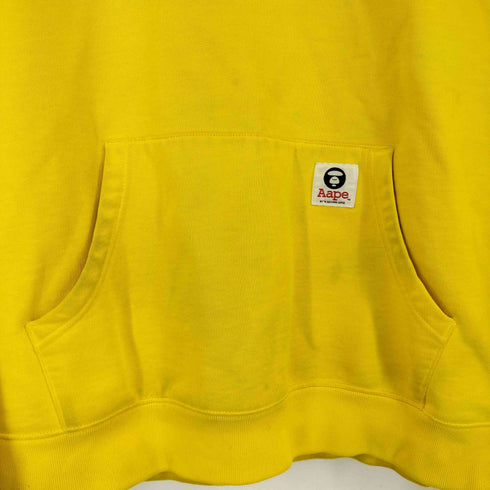 エーエイプバイアベイシングエイプ AAPE BY A BATHING APE フロント刺繍プルオーバーパーカー メンズ import:M