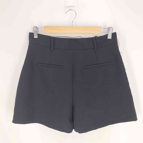 ザラ ZARA ハイライズプリーツショートパンツ レディース M