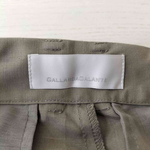 ガリャルダガランテ GALLARDAGALANTE 2タック ワイドパンツ スラックス レディース