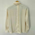 ザラ ZARA L/S サテンシャツ レディース import:M