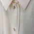 ザラ ZARA L/S サテンシャツ レディース import:M