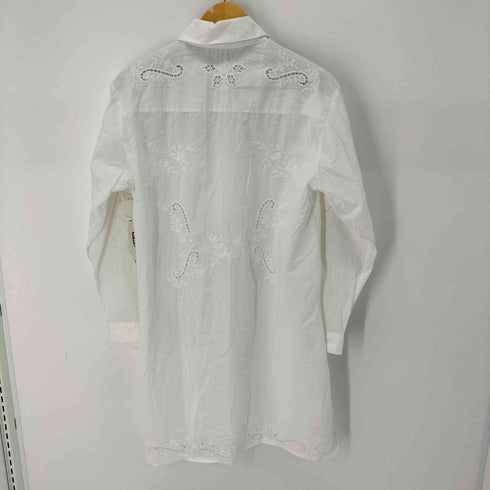 ザラ ZARA レースデザイン L/S シャツ レディース import:M