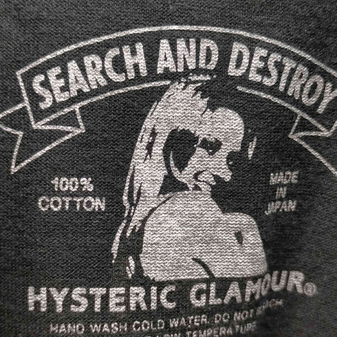 ヒステリックグラマー HYSTERIC GLAMOUR CIRCLE HEAD Tシャツ メンズ JPN:M