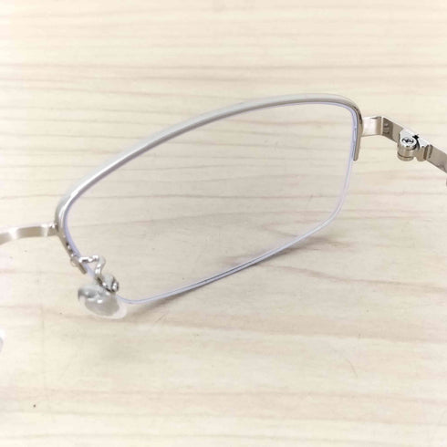 ゾフ zoff BASIC METAL リムレスサングラス Y2K メンズ 56 17