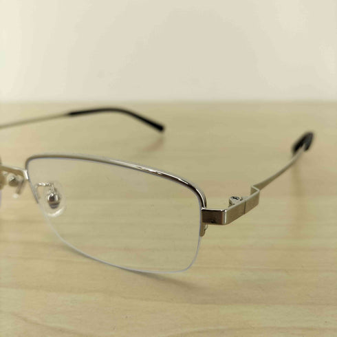 ゾフ zoff BASIC METAL リムレスサングラス Y2K メンズ 56 17