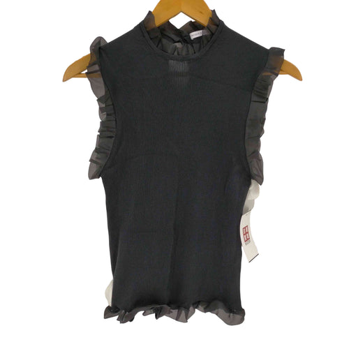 CECILIE BAHNSEN 22SS シルクニットフリルトップ レディース JPN:M