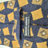 ジョルジオアルマーニ Giorgio Armani 90S イタリア製 黒タグ 織り 総柄 シルク ネクタイ メンズ