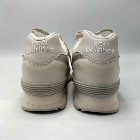 ニューバランス NEW BALANCE 英国製 WHITE LEATHER 35周年記念 Flimby工場 オールレザーアッパー OU576OW スニーカー メンズ US:8.5