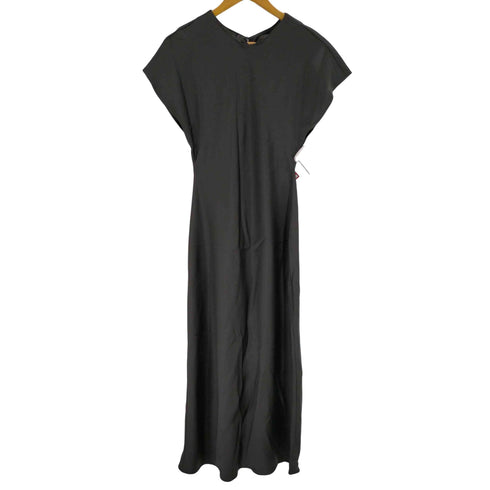 ザラ ZARA サテンミディワンピース レディース import:XS