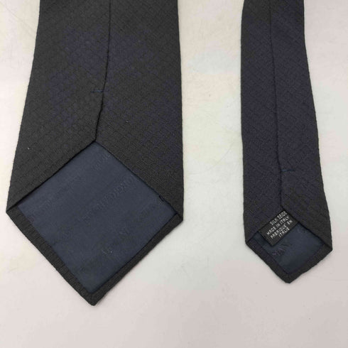 ジョルジオアルマーニ Giorgio Armani 90S イタリア製 白タグ CRAVATTE 総柄 凹凸 シルク ネクタイ メンズ
