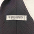ジョルジオアルマーニ Giorgio Armani 90S イタリア製 白タグ CRAVATTE 総柄 凹凸 シルク ネクタイ メンズ