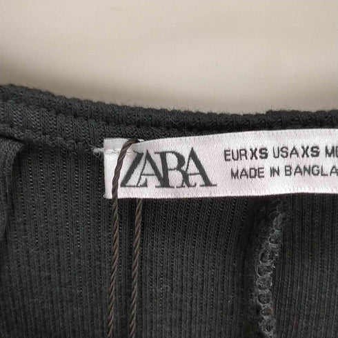 ザラ ZARA リブワンピース レディース import:XS