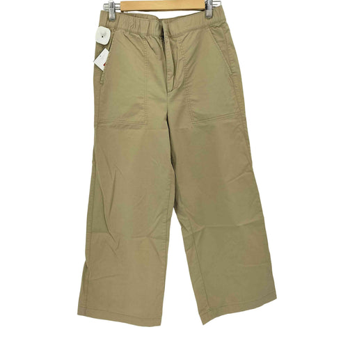 ギャップ Gap ミッドライズ イージー ワイド カーキパンツ レディース M