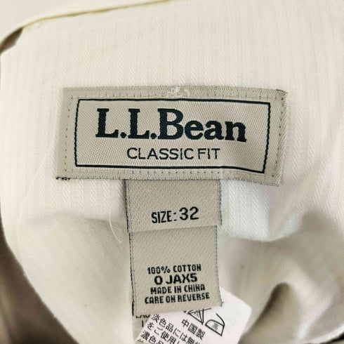 エルエルビーン L.L.Bean CLASSIC FIT チノパン メンズ US:32-33