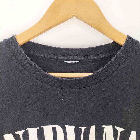 バンドプリントTシャツ メンズ