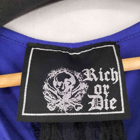RICH OR DIE レイヤードフリルカットソー レディース