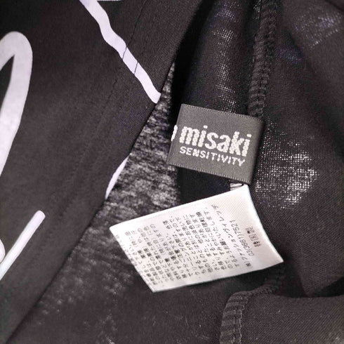 コイビトミサキ koibito misaki モックネックプリントデザインカットソー レディース M-L