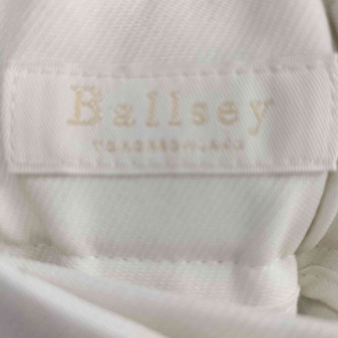 ボールジィトゥモローランド Ballsey TOMORROWLAND タスランドビー セミワイドクロップドパンツ レディース 32