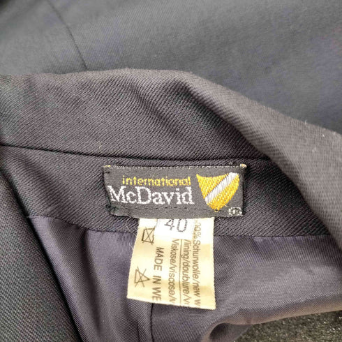 マクダビット MCDAVID 金ボタンダブルテーラードジャケット レディース 40