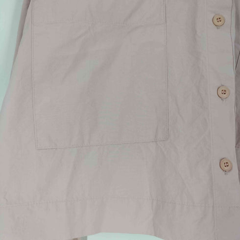 El mar コットン ポケット クロップドシャツ レディース ONE SIZE