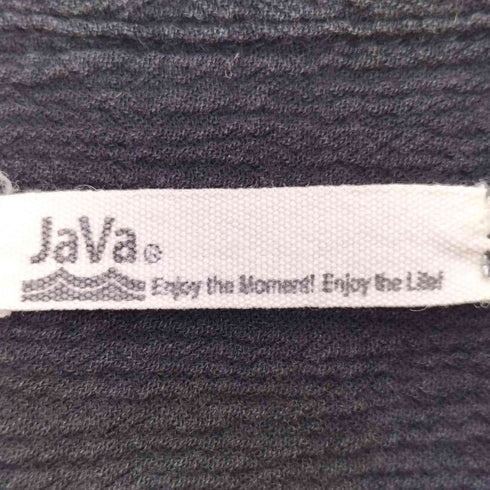 ジャバ JaVa 綿100%楊柳素材のカフタンシャツ レディース JPN:XL