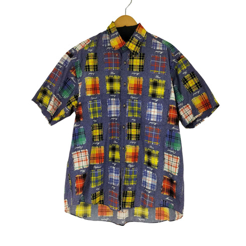 HUNTING LODGE チェック S/S BDシャツ メンズ import:M