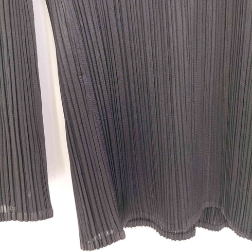 プリーツプリーズイッセイミヤケ PLEATS PLEASE ISSEY MIYAKE 00S プリーツ 長袖 カットソー レディース JPN:4
