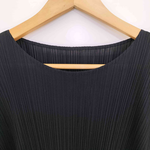 プリーツプリーズイッセイミヤケ PLEATS PLEASE ISSEY MIYAKE 00S プリーツ 長袖 カットソー レディース JPN:4