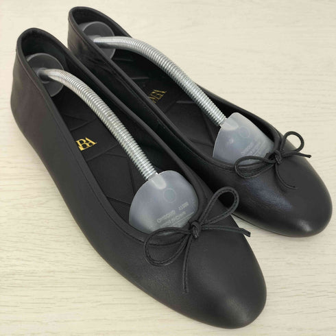ザラ ZARA リボン バレエシューズ 24.5~25cm程 レディース 40