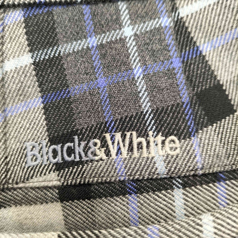 ブラックアンドホワイト BLACK&WHITE チェックスラックス ゴルフパンツ レディース 82