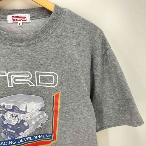 Racing Development TRD ロゴ エンジン プリント S/S クルーネック Tシャツ メンズ FREE