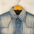 ゴーサンゴーイチプールオム 5351 POUR LES HOMMES ダメージ加工 L/S デニムウエスタンシャツ メンズ JPN:1
