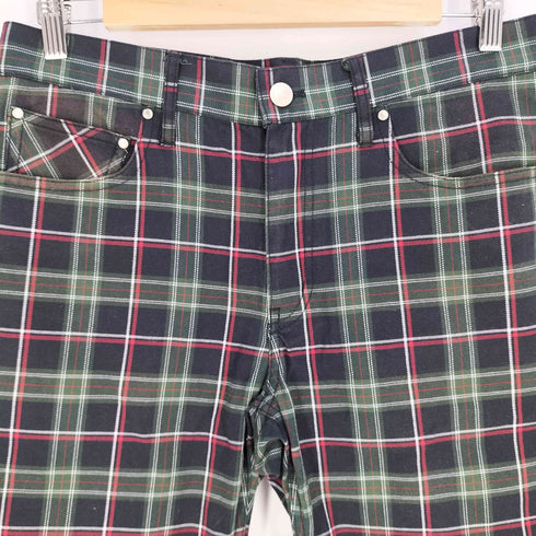 フレッドペリー FRED PERRY House Tartan Pocket Trouser Pant タータンチェック柄テーパードパンツ メンズ L