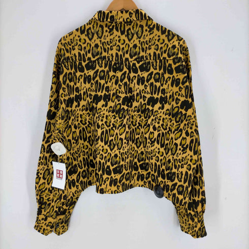 レジェンダ LEGENDA Jacquard Leopard Short shirts メンズ