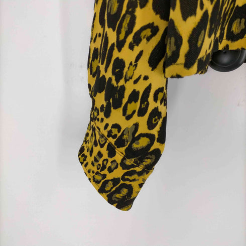 レジェンダ LEGENDA Jacquard Leopard Short shirts メンズ