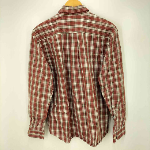 エディーバウアー Eddie Bauer LEGEND WASH チェック L/S ボタンダウン シャツ メンズ import:M