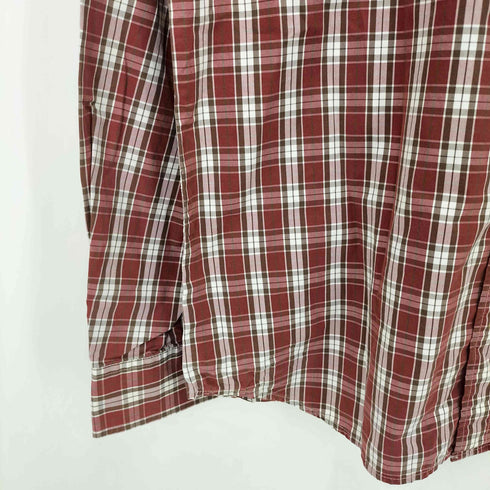 エディーバウアー Eddie Bauer LEGEND WASH チェック L/S ボタンダウン シャツ メンズ import:M