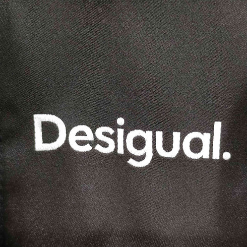デシグアル Desigual テクスチャー バイカージャケット レディース import:XL