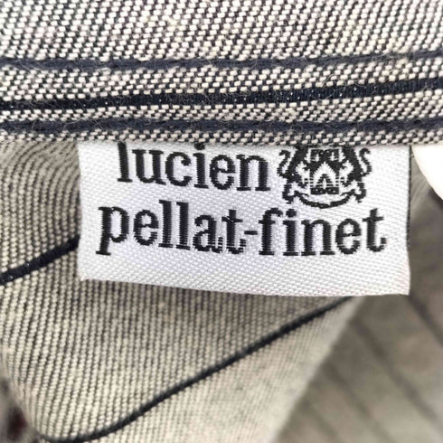 ルシアンペラフィネ Lucien Pellat-Finet ストライプ L/S ウエスタンデニムシャツ メンズ XXS