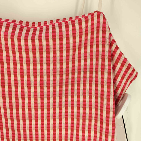 ザラ ZARA チェック柄 キャミソール ドレス ワンピース レディース import:L