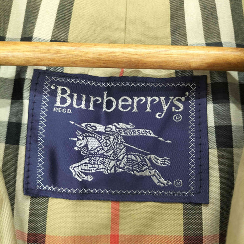 バーバリーズ BURBERRYS 裏地ノヴァチェックステンカラーコート メンズ