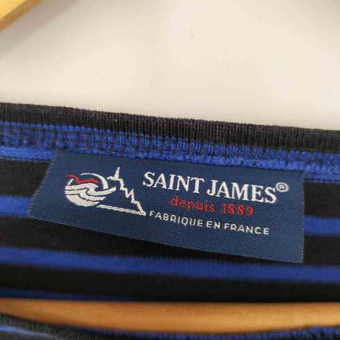 セントジェームス SAINT JAMES ボーダー バスクシャツ メンズ USA 40