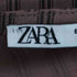ザラ ZARA ストライプ シャーリング Vネック ワンピース ドレス レディース import:S