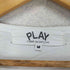 プレイコムデギャルソン PLAY COMME des GARCONS ハートプリント刺繍半袖Tシャツ メンズ M