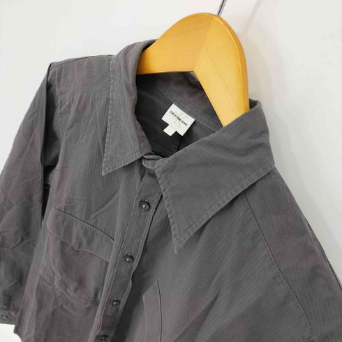 カルバンクラインジーンズ Calvin Klein Jeans ストライプドレスシャツ メンズ L