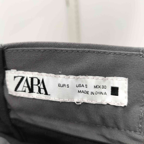 ザラ ZARA 2タックワイドスラックス メンズ JPN:S